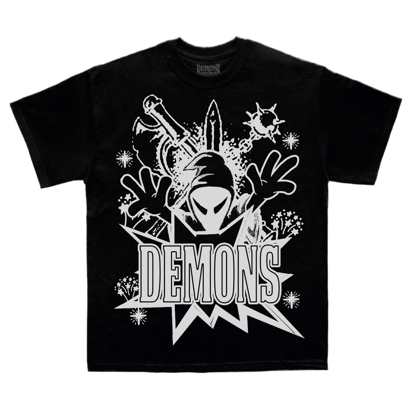 $15 Black Demons Tee