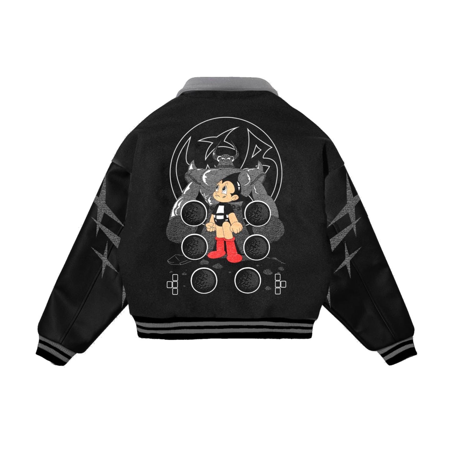 "ASTRO LOVES THE WORLD" VARSITY JACKET