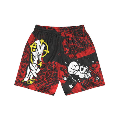 "ASTRO BLACKOUT" MESH SHORTS #6