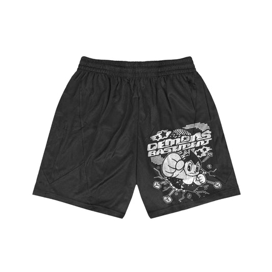 "ASTRO BLACKOUT" MESH SHORTS #9