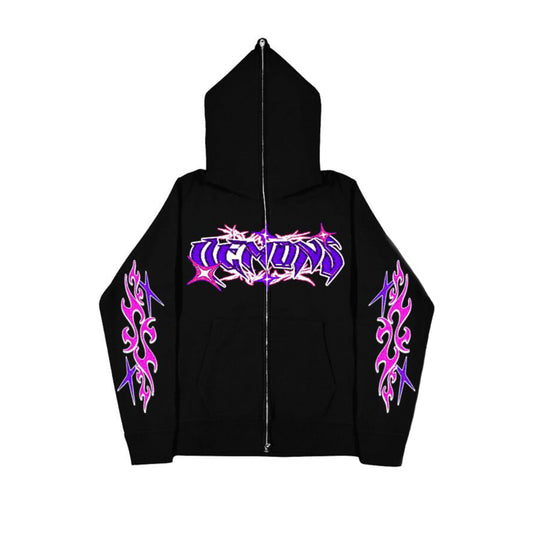 “Geng The King” Full Zip - Up Jacket