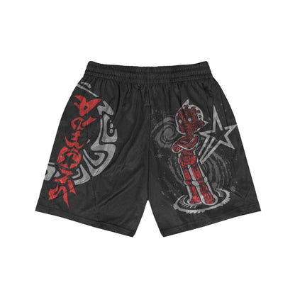 "ASTRO BLACKOUT" MESH SHORTS #8