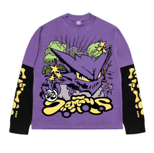 “I See Haunter” Thermal Long - Sleeve Tee