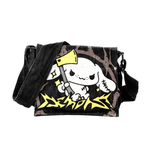 “Sanrio’s Testimony” Denim Crossbody Bag