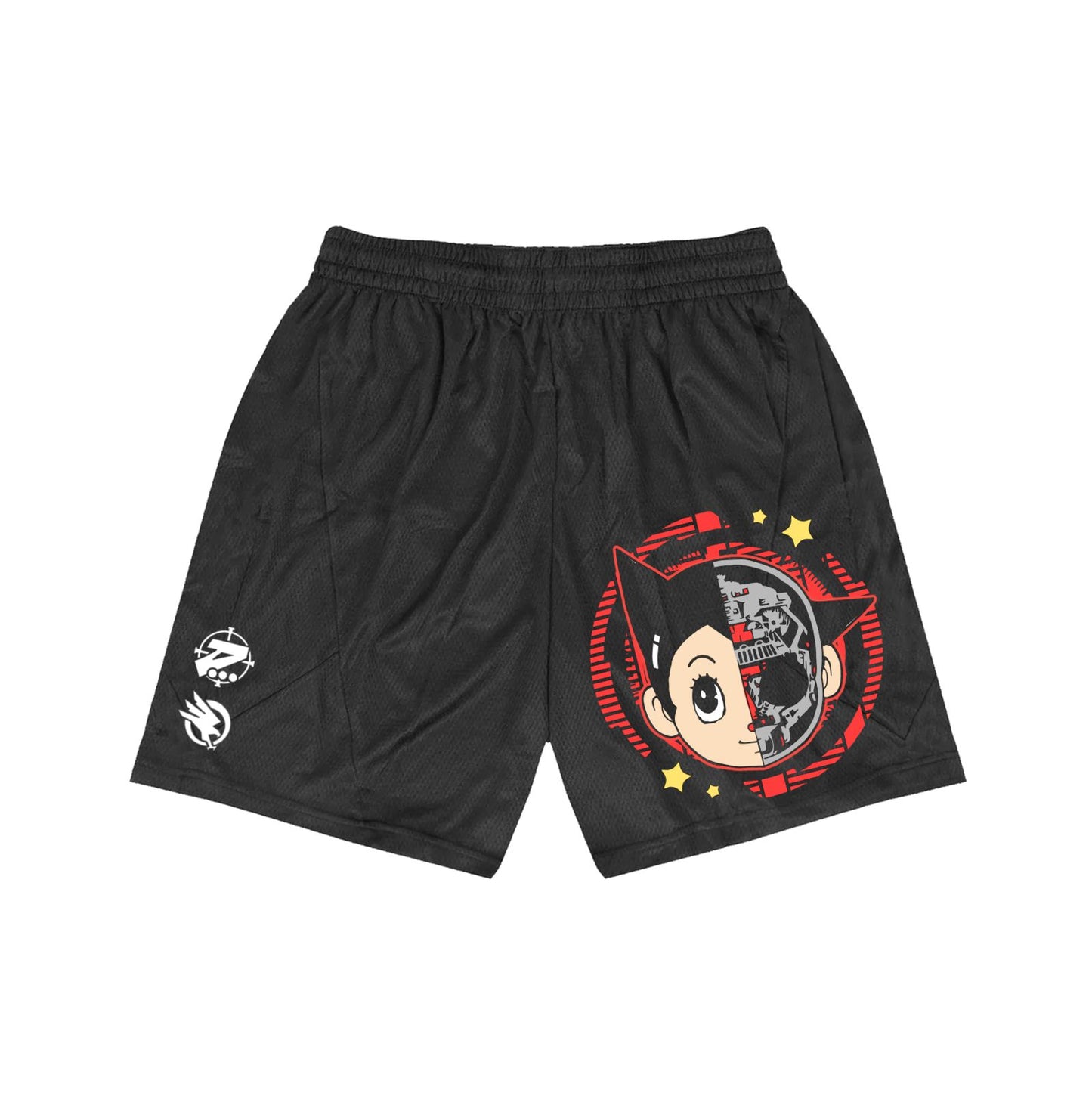 "ASTRO BLACKOUT" MESH SHORTS #4