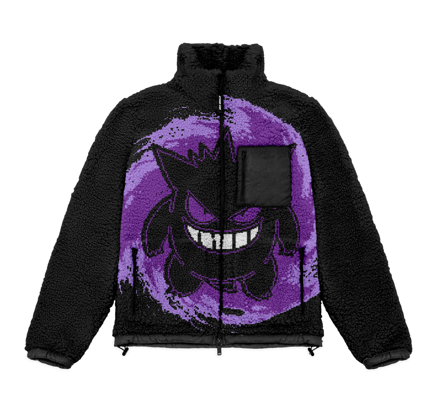 "FEAR GENG" SHERPA FLEECE JACKET