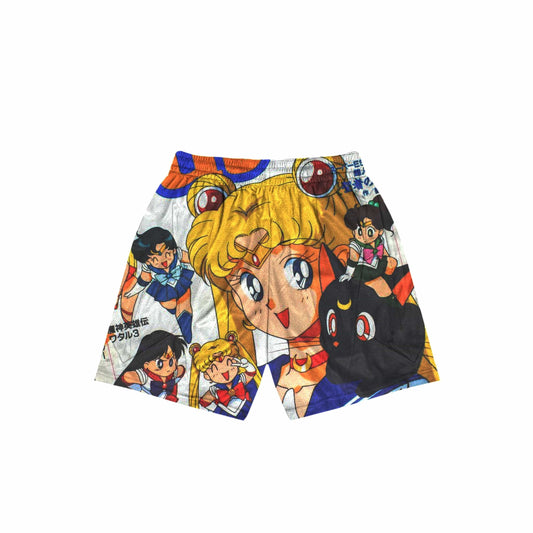 “Baby Moon” Mesh Shorts