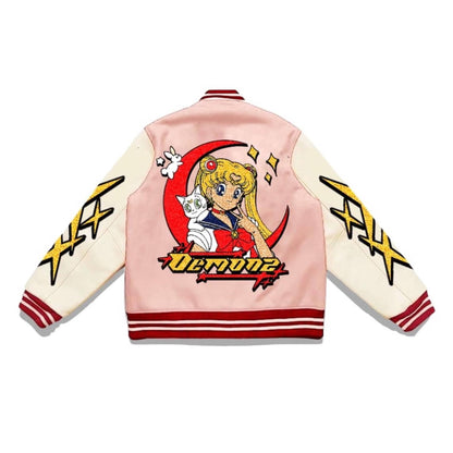 “Sailor Moon” Varsity Jacket