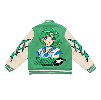 “Sailor Mercury” Varsity Jacket